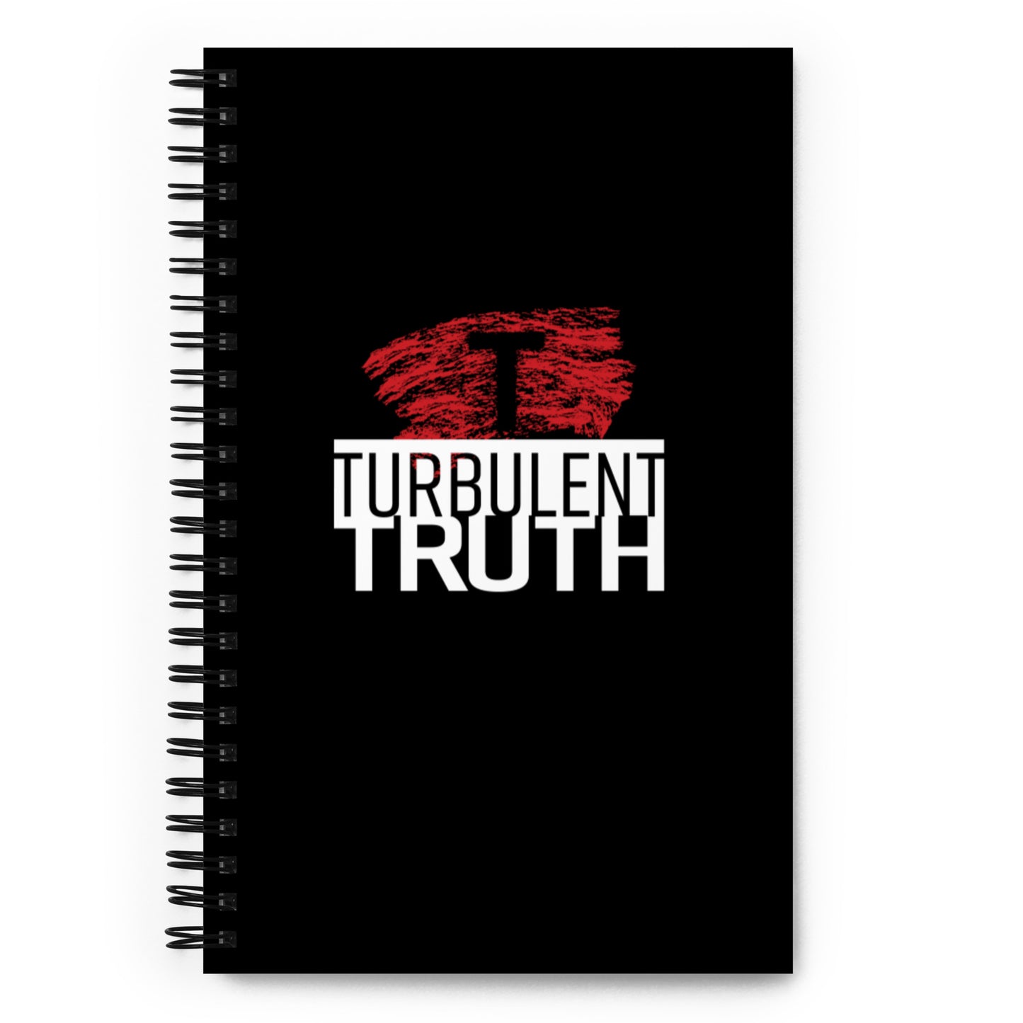 Turbulent Truth - Spiral notebook