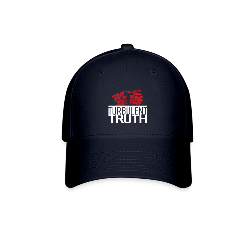 Turbulent Truth Flexfit Baseball Cap - navy