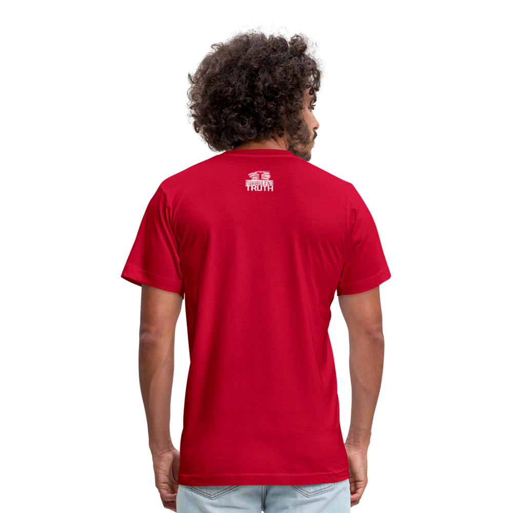 Joevid-19 - Mens Jersey T-Shirt by Bella + Canvas - red