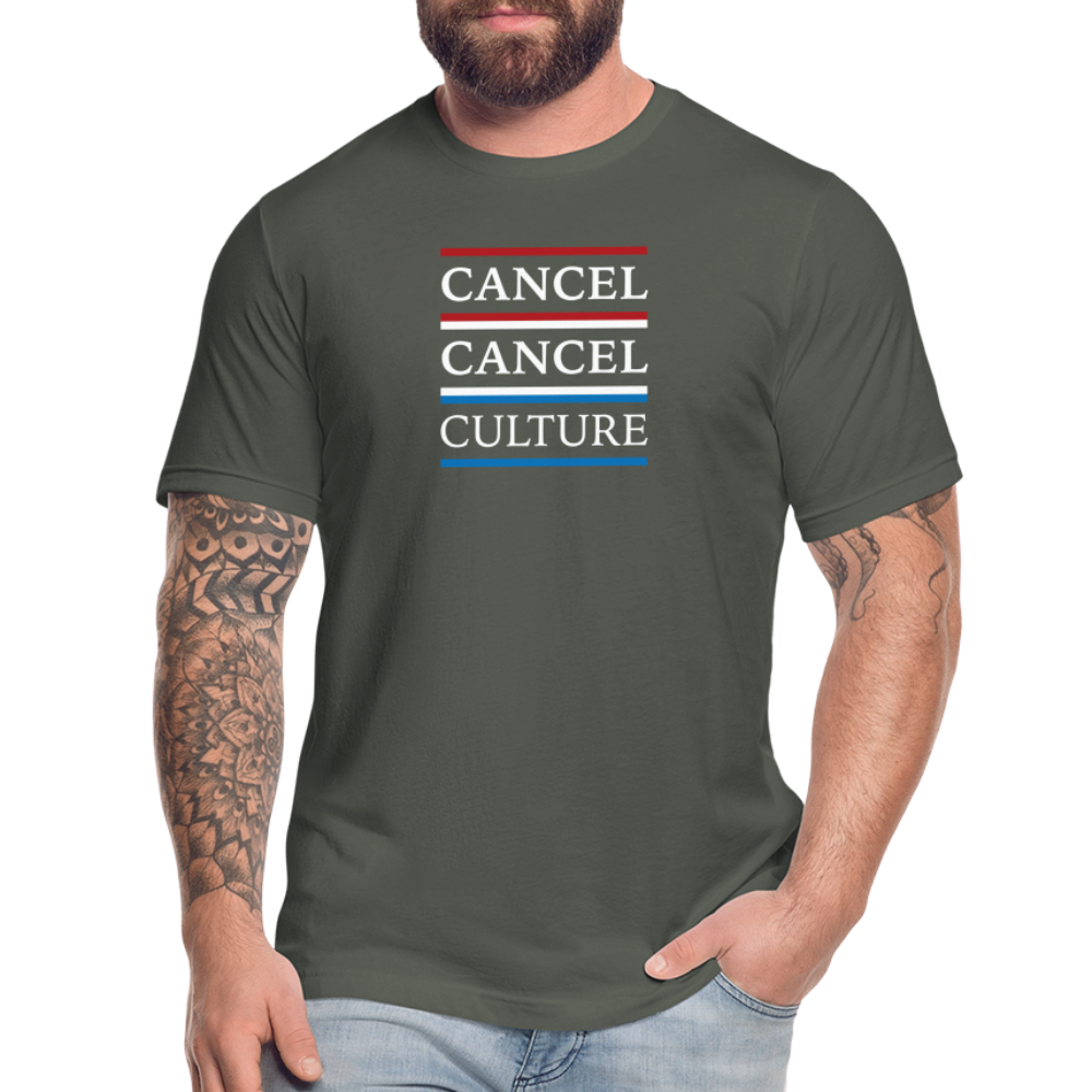 Cancel Culture - Men's Jersey T-Shirt by Bella + Canvas - asphalt