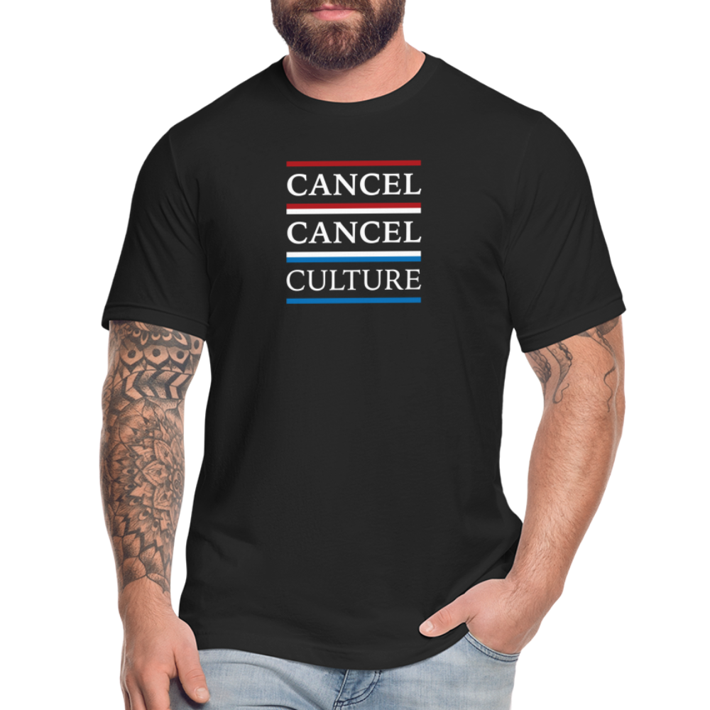 Cancel Culture - Men's Jersey T-Shirt by Bella + Canvas - black