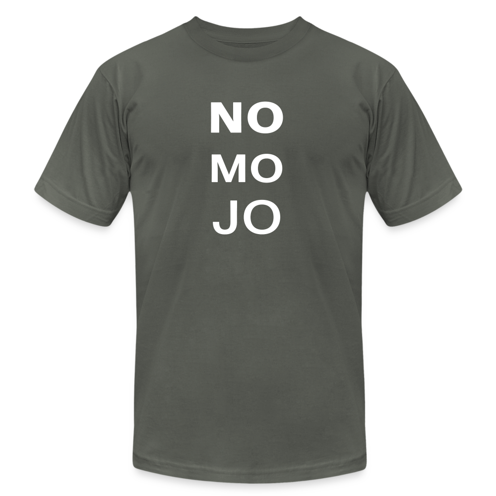 No Mo Jo - Men's Jersey T-Shirt by Bella + Canvas - asphalt