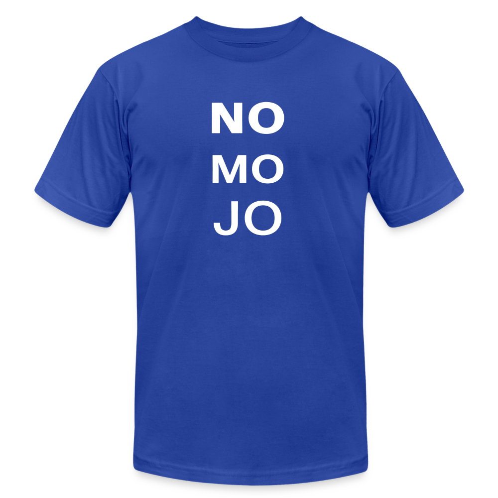 No Mo Jo - Men's Jersey T-Shirt by Bella + Canvas - royal blue