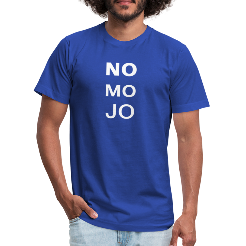 No Mo Jo - Men's Jersey T-Shirt by Bella + Canvas - royal blue