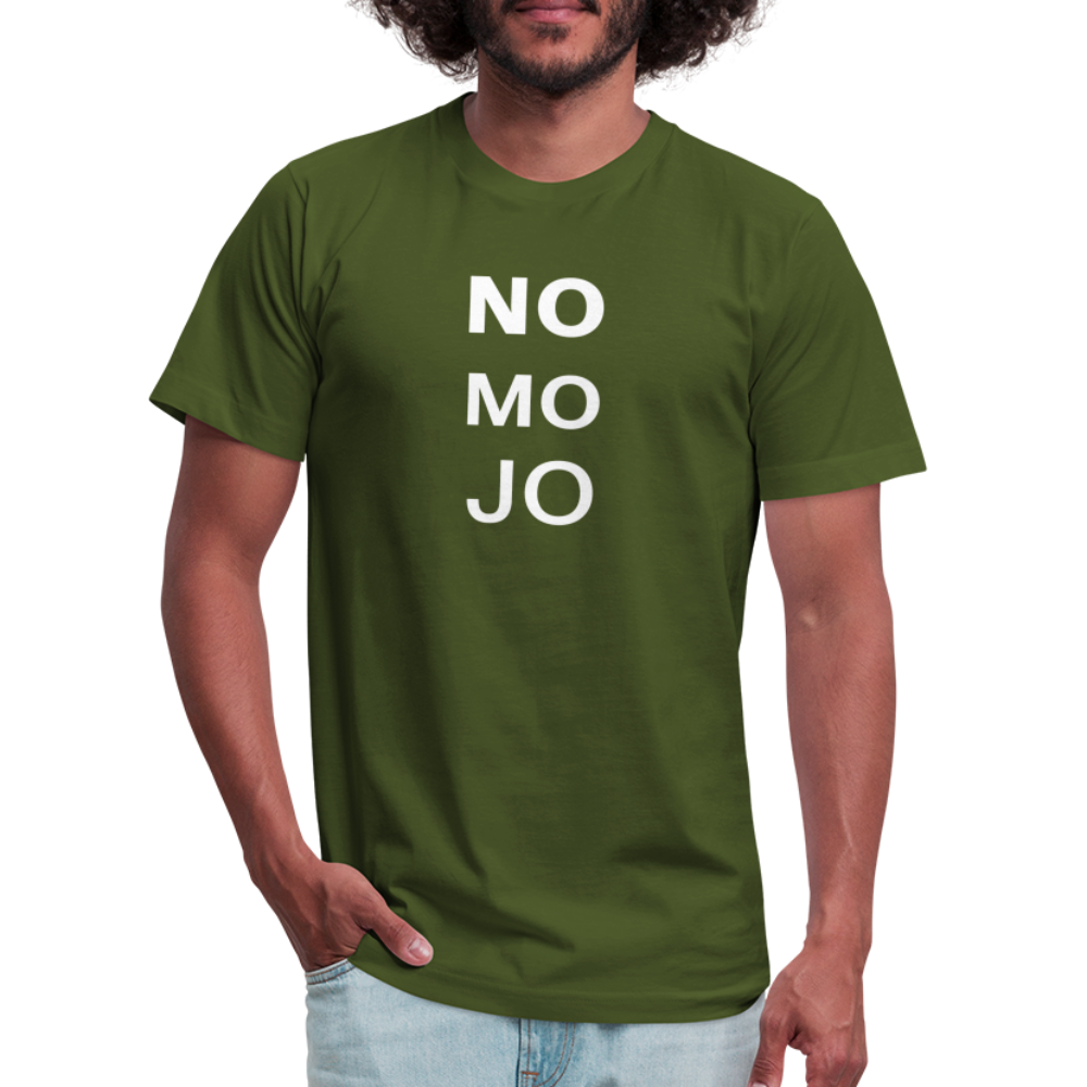 No Mo Jo - Men's Jersey T-Shirt by Bella + Canvas - olive