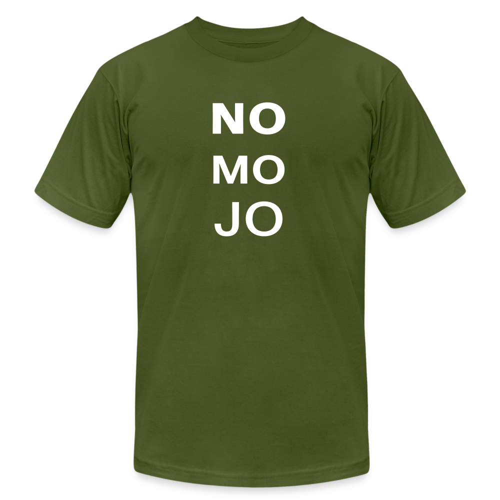 No Mo Jo - Men's Jersey T-Shirt by Bella + Canvas - olive