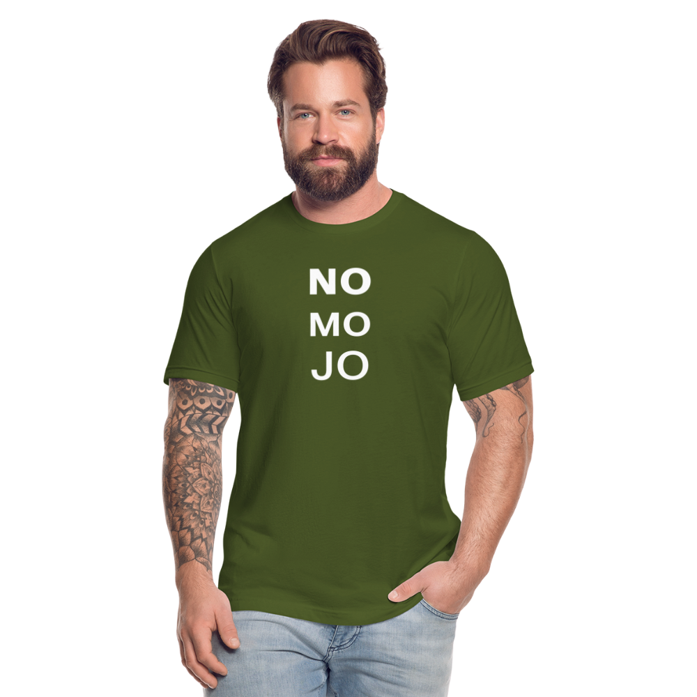 No Mo Jo - Men's Jersey T-Shirt by Bella + Canvas - olive