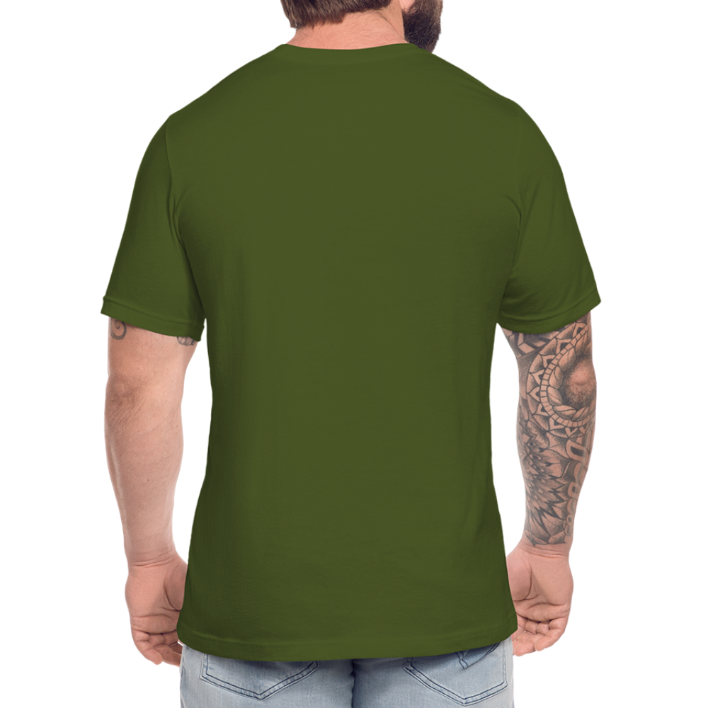 Donkey Pox - Men's Jersey T-Shirt by Bella + Canvas - olive