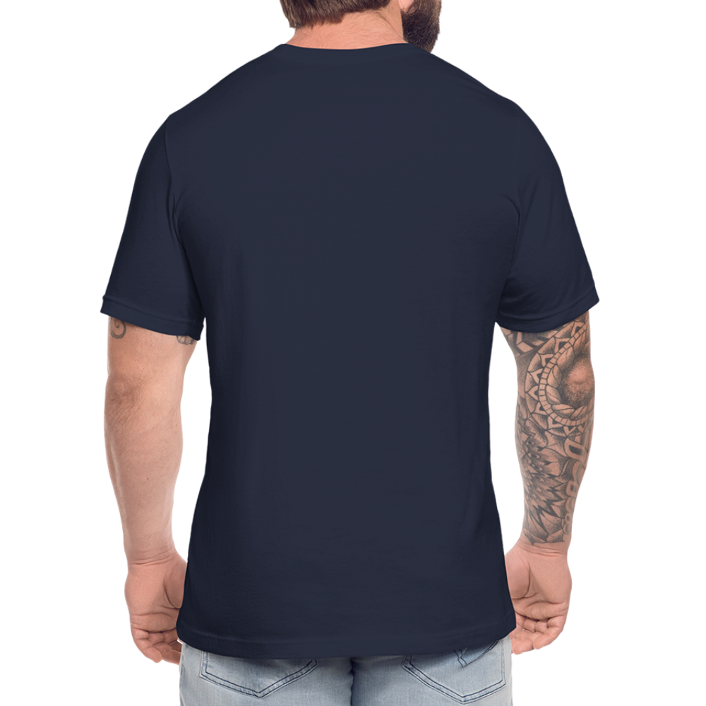 Donkey Pox - Men's Jersey T-Shirt by Bella + Canvas - navy