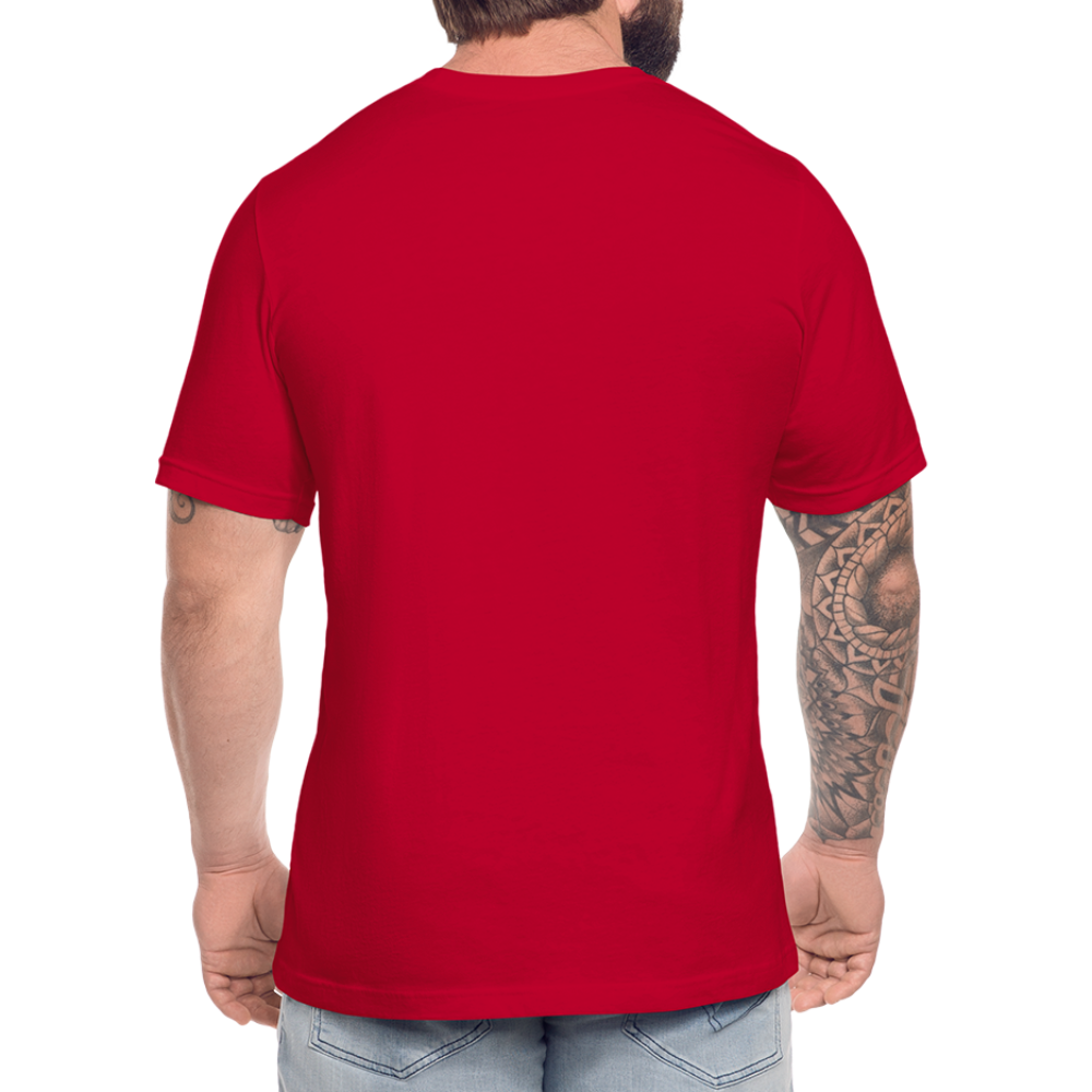 Donkey Pox - Men's Jersey T-Shirt by Bella + Canvas - red