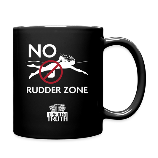 No Rudder - Full Color Mug - black