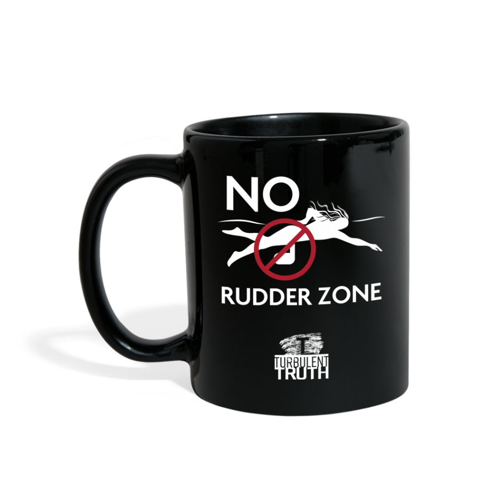 No Rudder - Full Color Mug - black