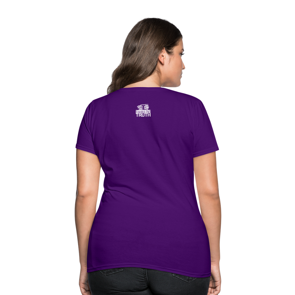 No Rudder - Women's Dark T-Shirt - purple