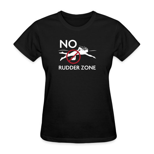 No Rudder - Women's Dark T-Shirt - black