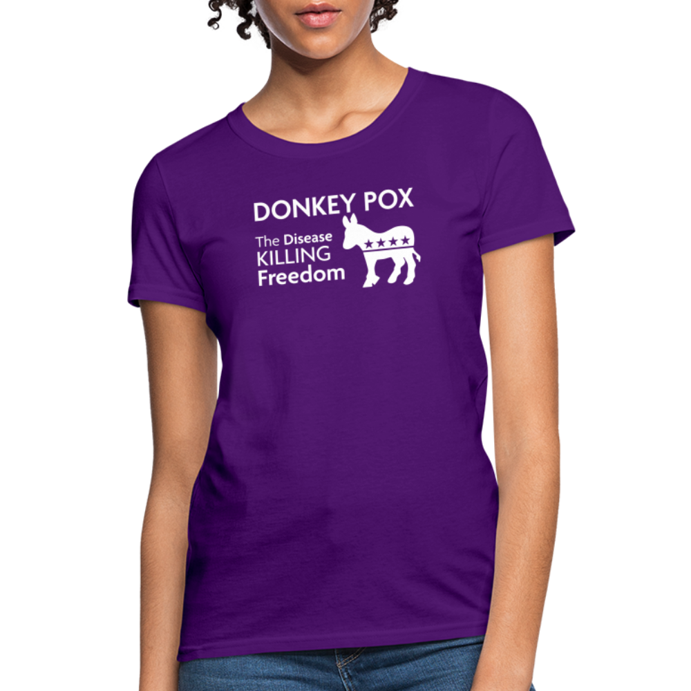 Donkey Pox - Women's T-Shirt - purple