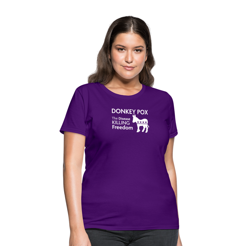 Donkey Pox - Women's T-Shirt - purple