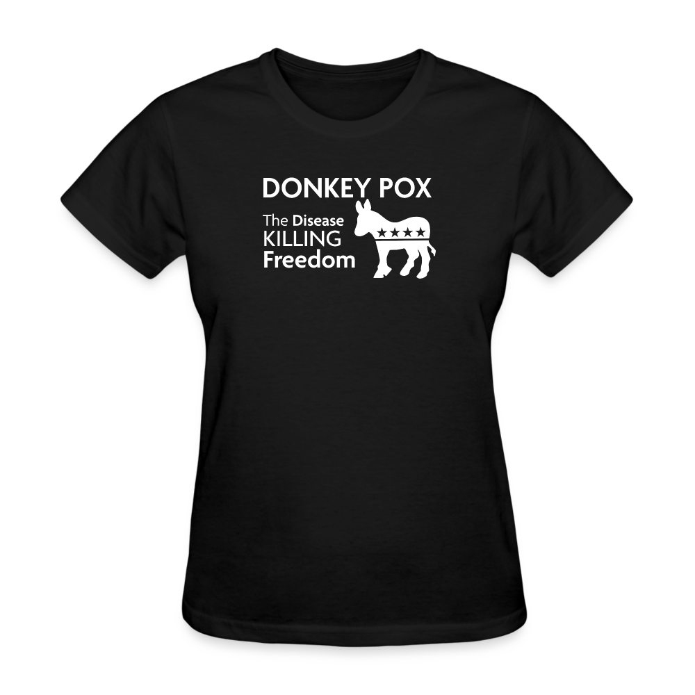 Donkey Pox - Women's T-Shirt - black