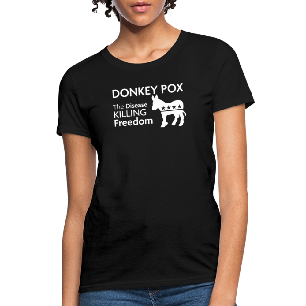 Donkey Pox - Women's T-Shirt - black