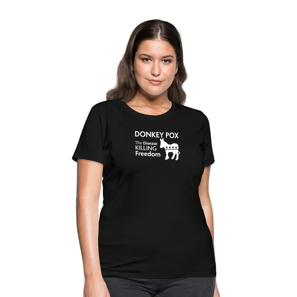 Donkey Pox - Women's T-Shirt - black