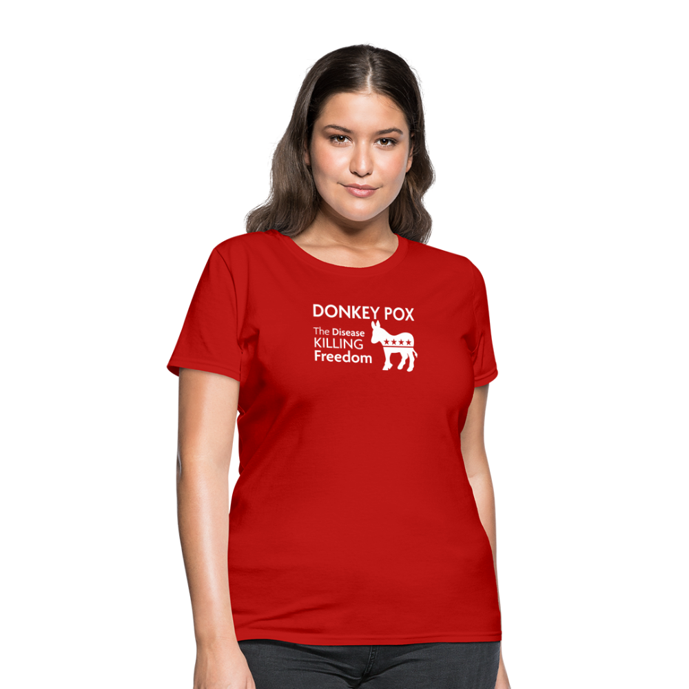 Donkey Pox - Women's T-Shirt - red