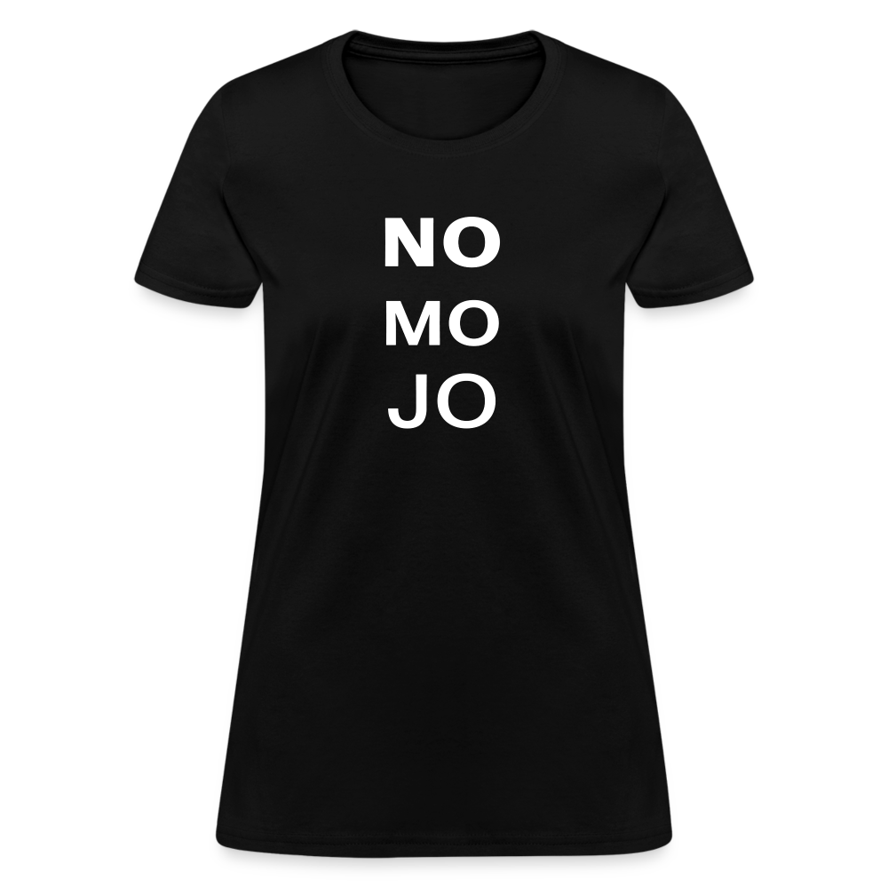 No Mo Jo - Women's Fruit of the Loom T-Shirt - black