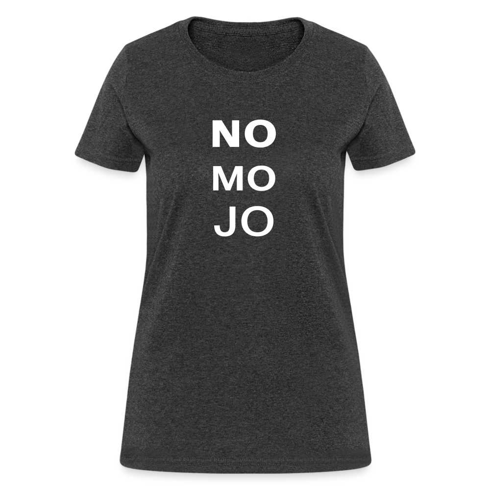 No Mo Jo - Women's Fruit of the Loom T-Shirt - heather black