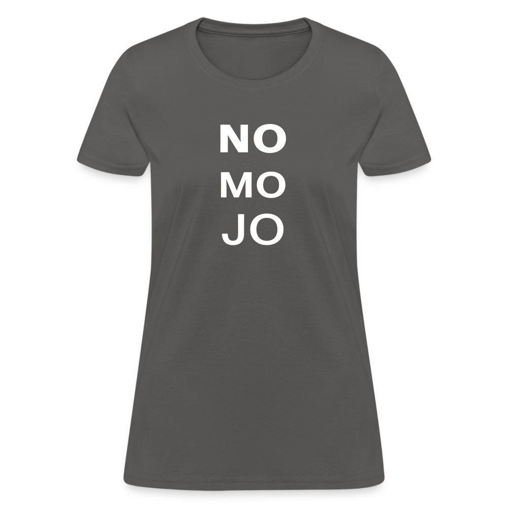 No Mo Jo - Women's Fruit of the Loom T-Shirt - charcoal