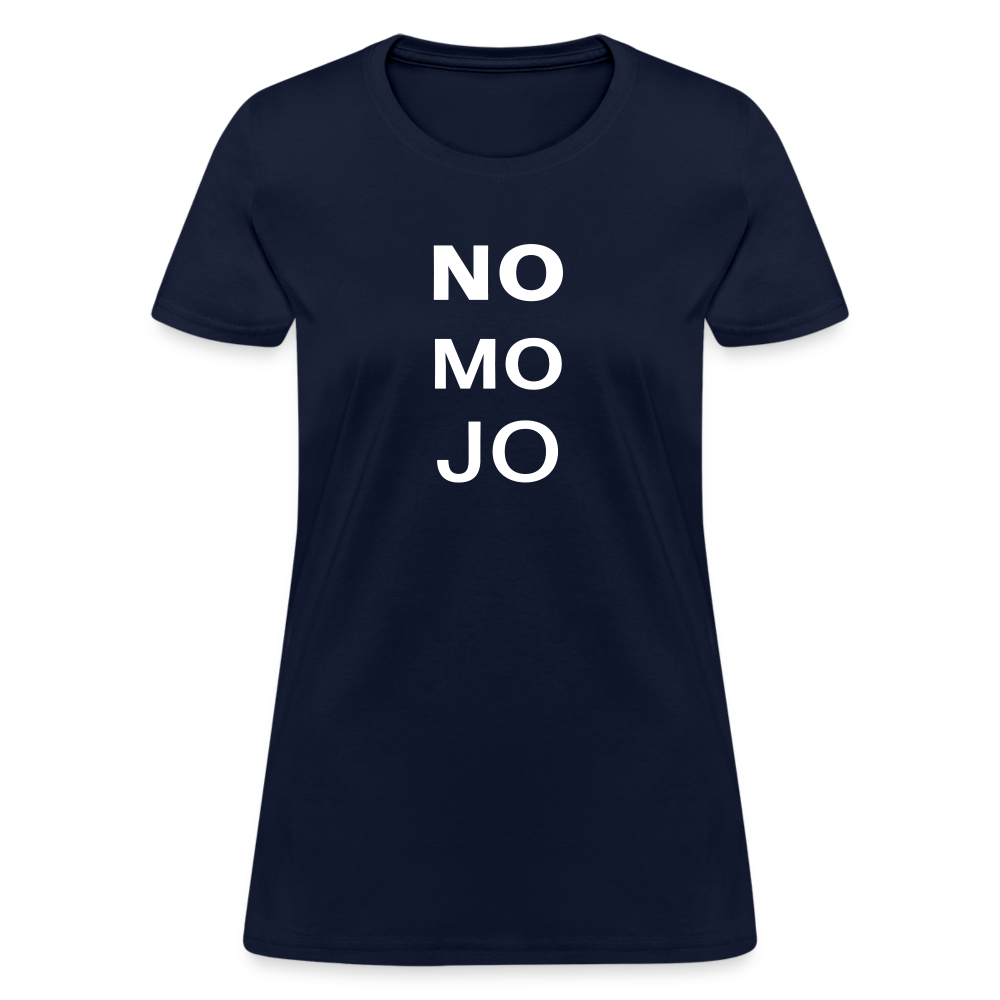 No Mo Jo - Women's Fruit of the Loom T-Shirt - navy