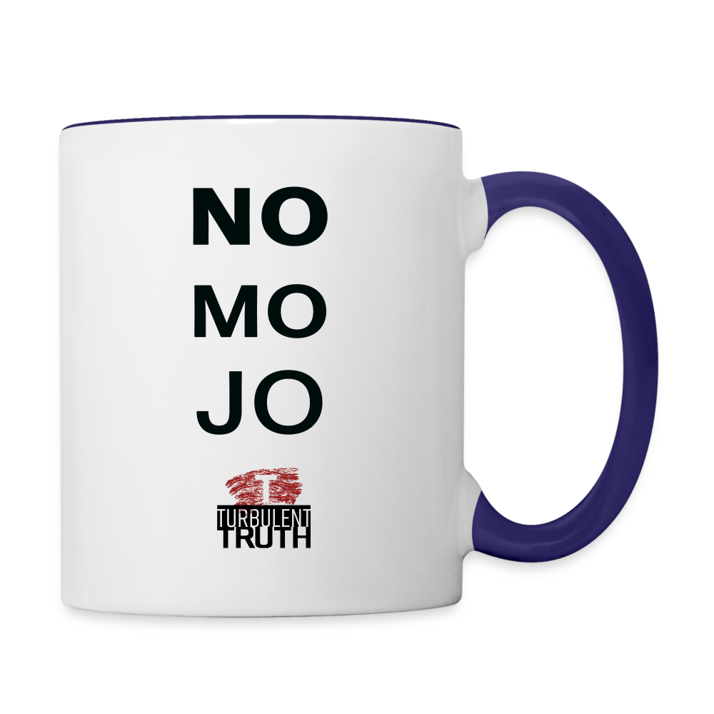 No Mo Jo - Contrast Coffee Mug - white/cobalt blue