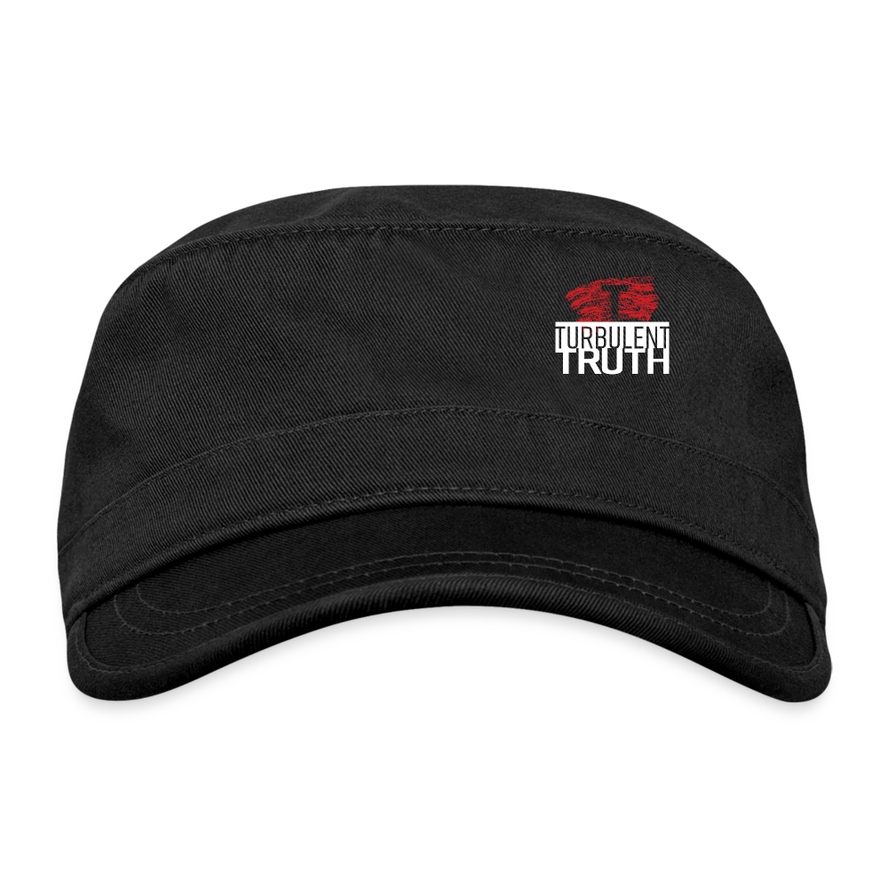 Turbulent Truth - Organic Cadet Cap - black