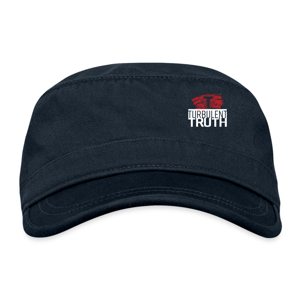 Turbulent Truth - Organic Cadet Cap - navy