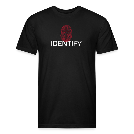 IDENTIFY - Men's Fitted T-Shirt by Next Level - black