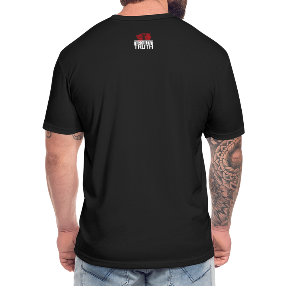 IDENTIFY - Men's Fitted T-Shirt by Next Level - black