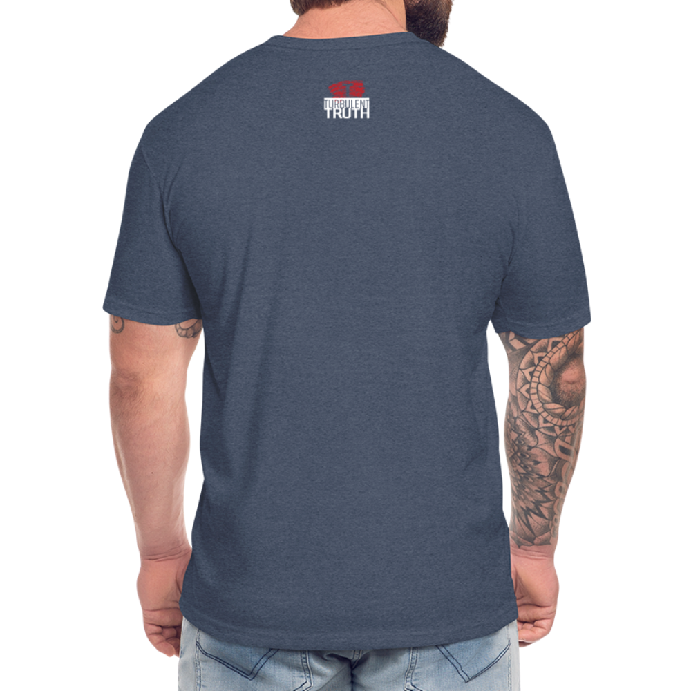 IDENTIFY - Men's Fitted T-Shirt by Next Level - heather navy