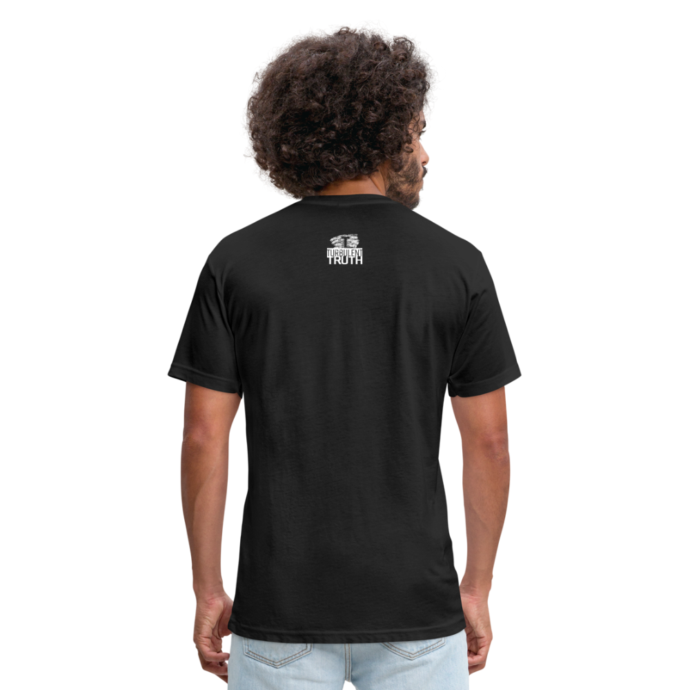 No Rudder Zone - Fitted Cotton/Poly T-Shirt | Next Level 6210 - black