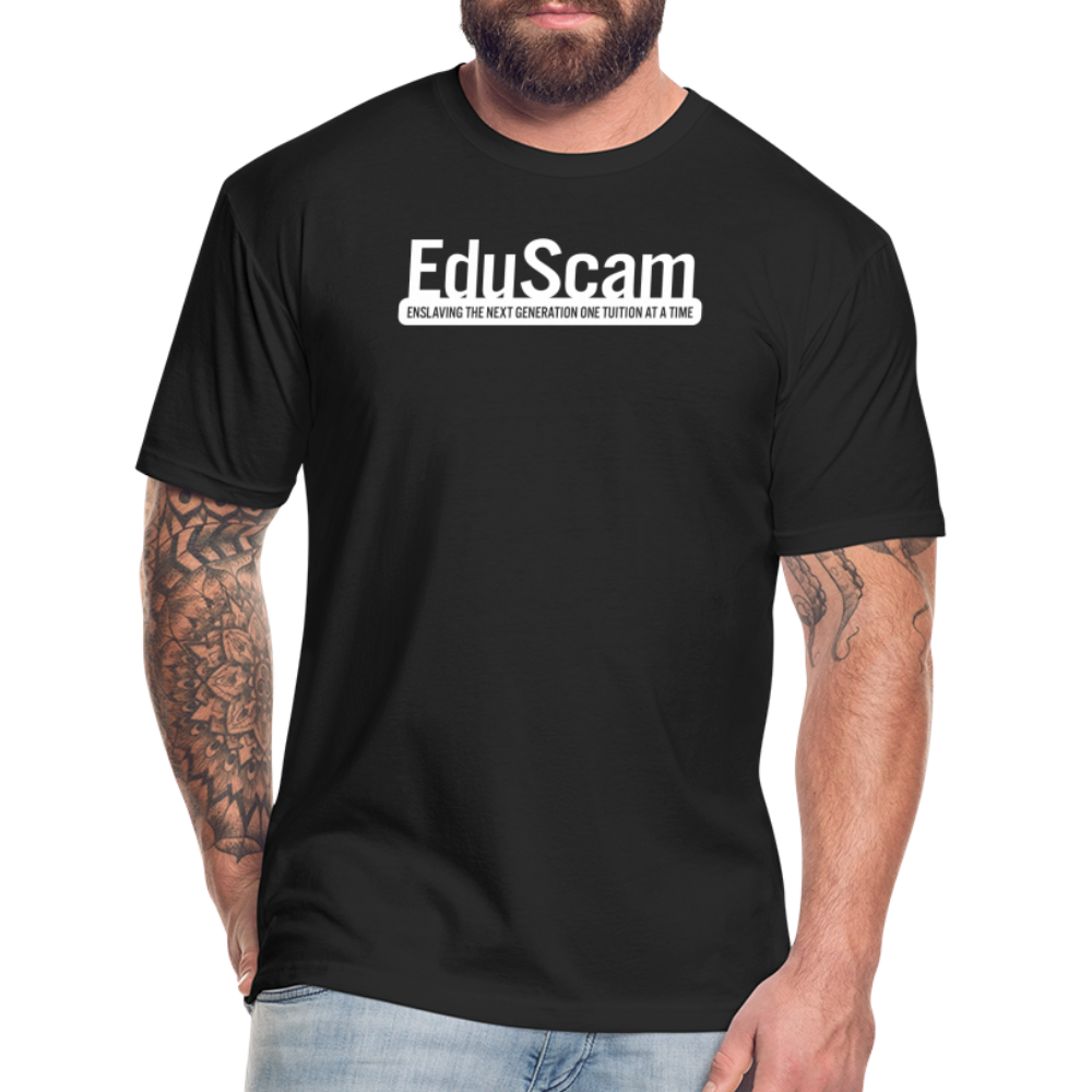 EduScamBlkBG - T-Shirt by Next Level - black