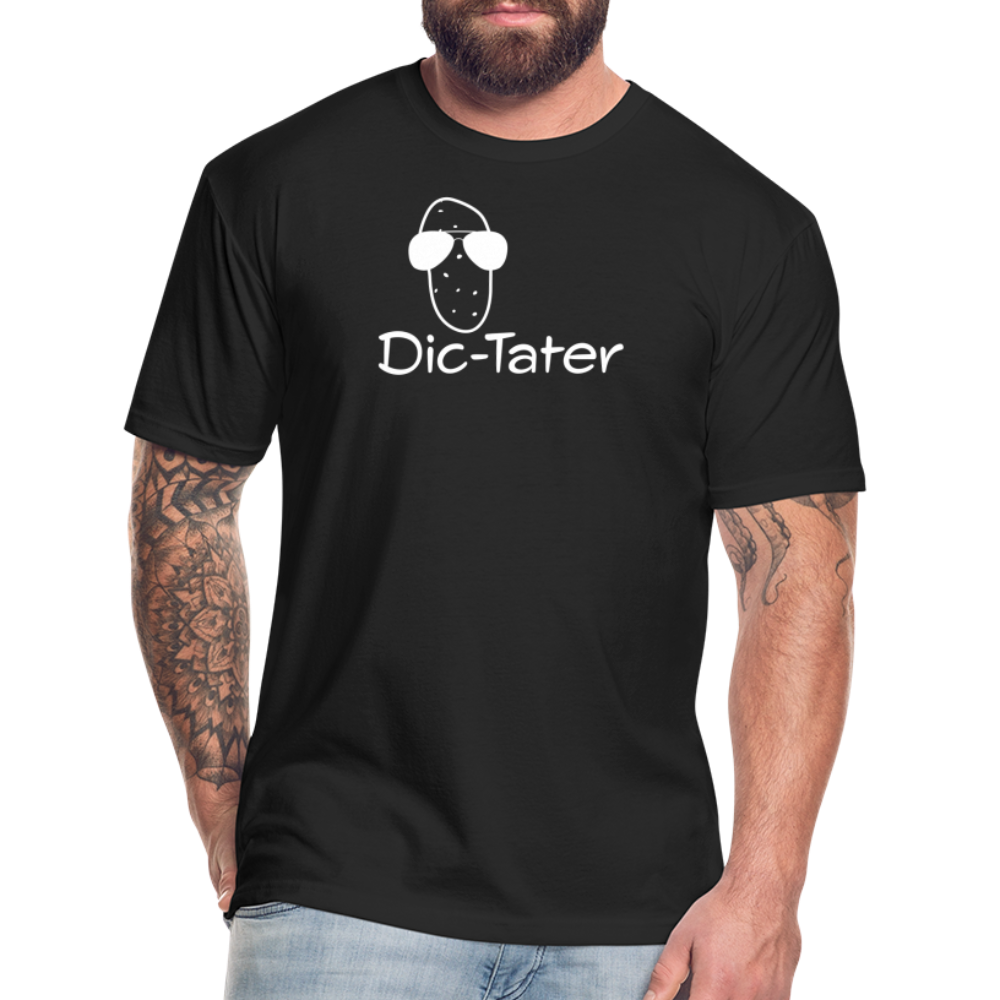 Dic-Tater BlkBG - T-Shirt by Next Level - black