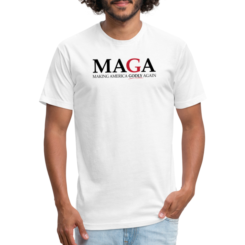 MAGA WhBG - Cotton/Poly T-Shirt by Next Level - white