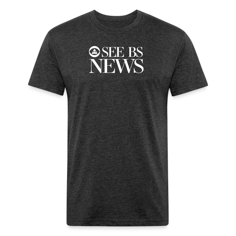 SEE BS DC - T-Shirt by Next Level - heather black