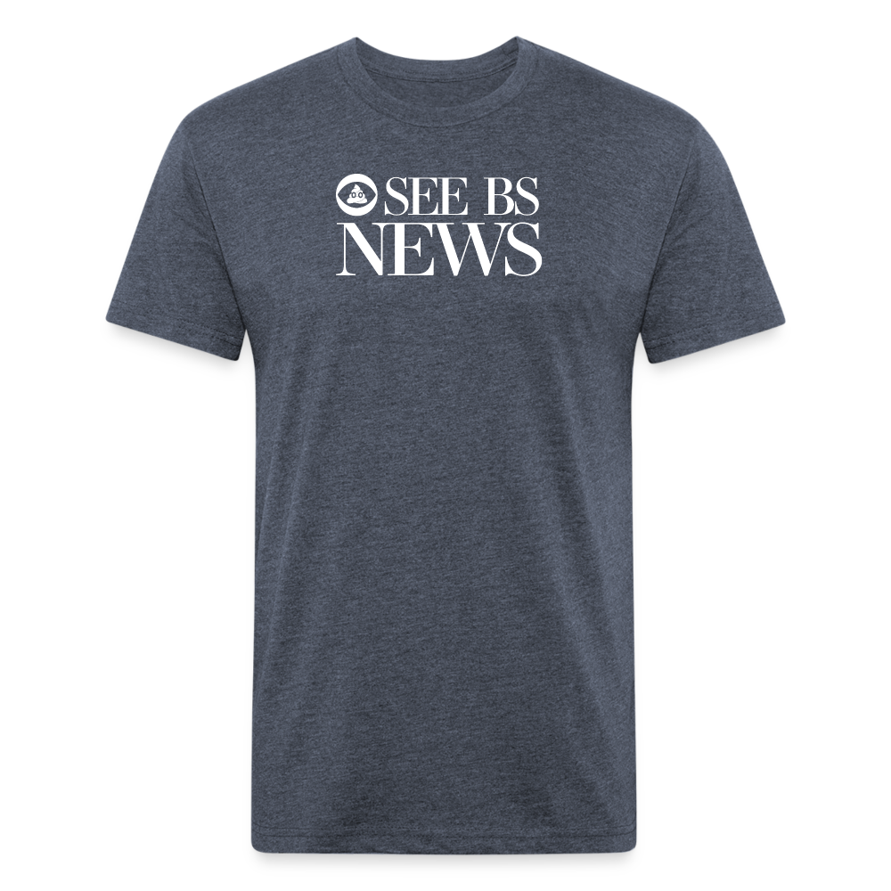 SEE BS DC - T-Shirt by Next Level - heather navy