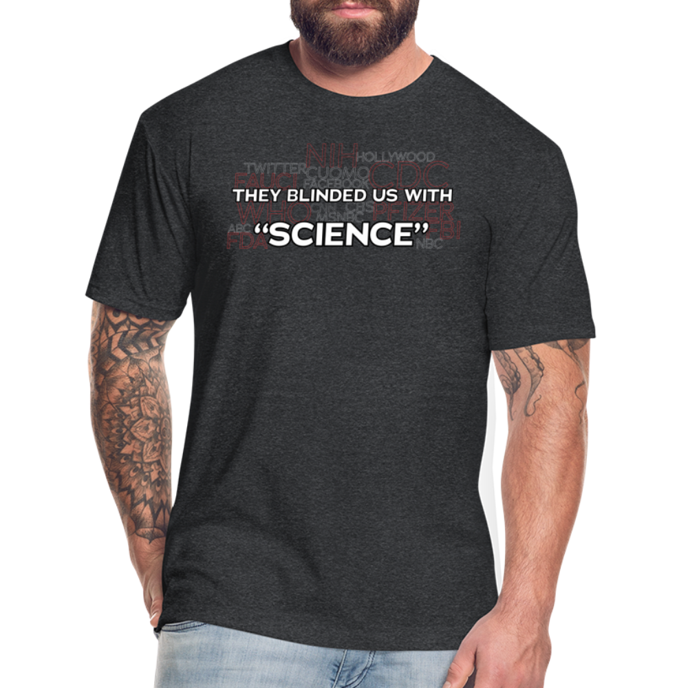 Blinded With Science - T-Shirt by Next Level - heather black